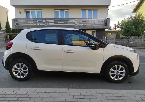 Citroen C3 cena 49900 przebieg: 80000, rok produkcji 2020 z Lipno małe 667